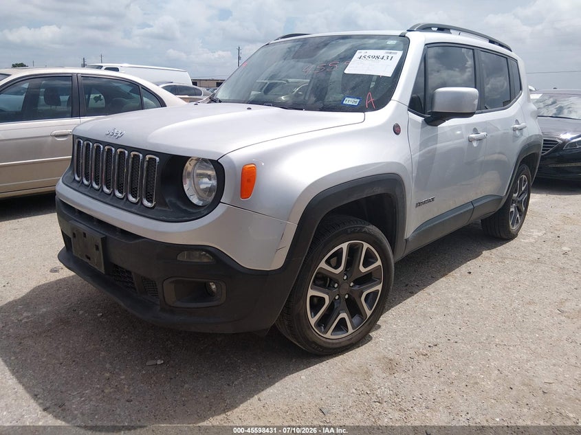 2017 Jeep Renegade VIN ZACCJBBB1HPG05638 IAAI salvage auction — NORMAL WEAR, Original (Texas), sold $25 on 2026-07-29 (photo 2)