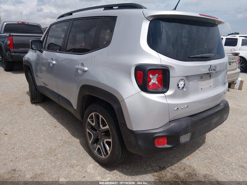 2017 Jeep Renegade VIN ZACCJBBB1HPG05638 IAAI salvage auction — NORMAL WEAR, Original (Texas), sold $25 on 2026-07-29 (photo 3)