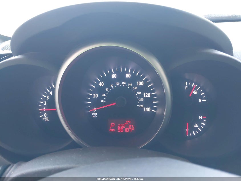2012 Kia Soul VIN KNDJT2A61C7368046 IAAI salvage auction — LEFT FRONT, Salvage Title, sold $275 on 2026-07-23 (photo 7)