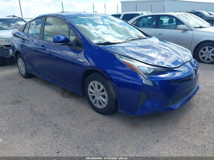 2016 Toyota Prius VIN JTDKBRFU3G3526973 — IAAI salvage auction photo