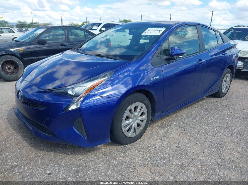 2016 Toyota Prius VIN JTDKBRFU3G3526973 IAAI salvage auction — NORMAL WEAR, Clear (Arizona), sold $10,850 on 2026-08-20 (photo 2)