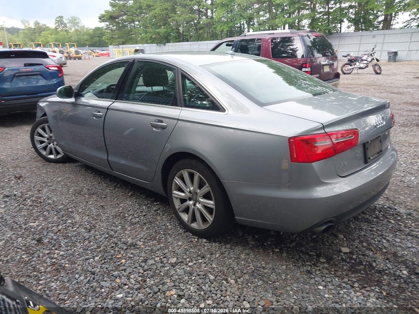 2014 Audi A6 VIN WAUGFAFC8EN042718 IAAI salvage auction — FRONT END, Salvage Title, sold $1,650 on 2026-07-29 (photo 3)