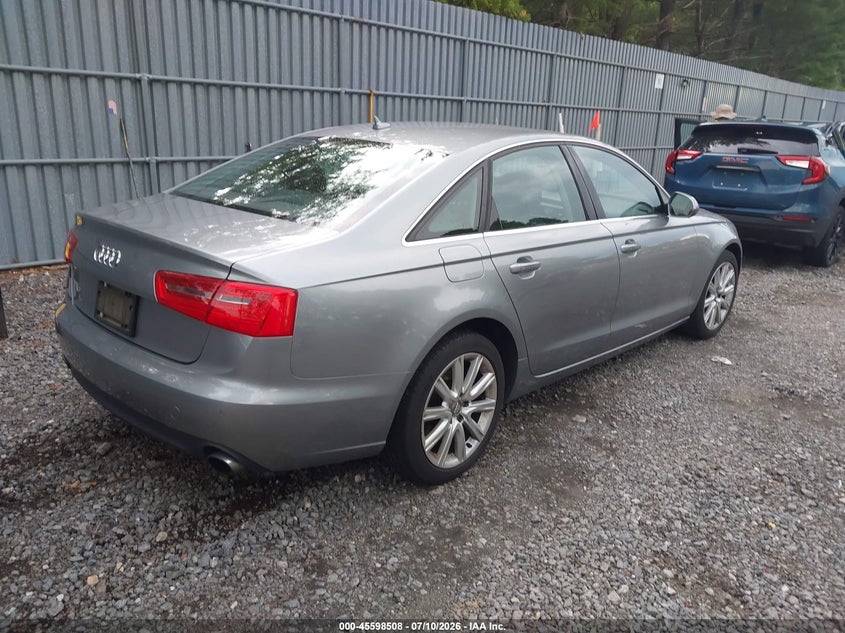 2014 Audi A6 VIN WAUGFAFC8EN042718 IAAI salvage auction — FRONT END, Salvage Title, sold $1,650 on 2026-07-29 (photo 4)