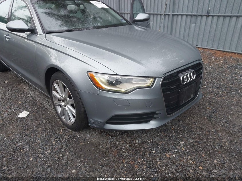 2014 Audi A6 VIN WAUGFAFC8EN042718 IAAI salvage auction — FRONT END, Salvage Title, sold $1,650 on 2026-07-29 (photo 6)