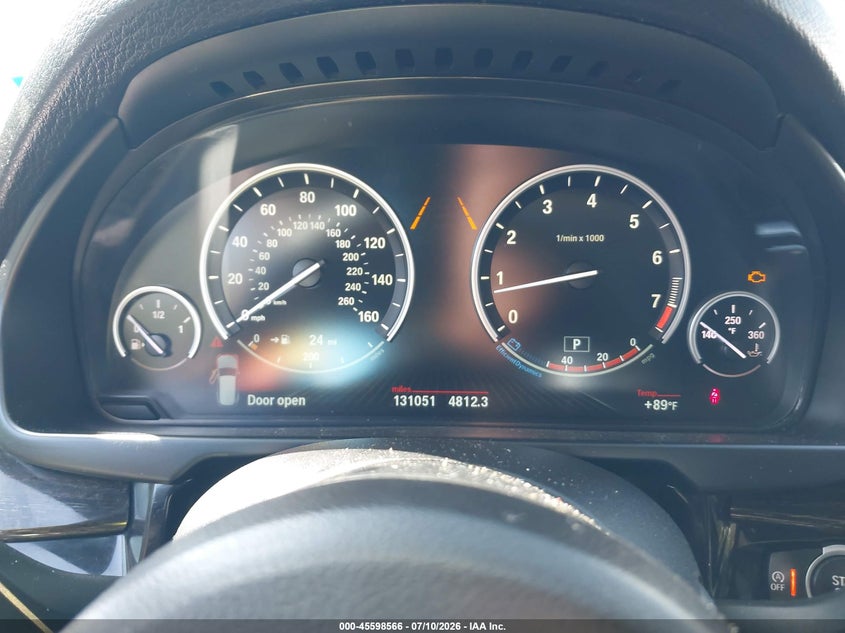 2014 BMW X5 VIN 5UXKR6C59E0J71893 IAAI salvage auction — NORMAL WEAR, Original (Texas), sold $2,350 on 2026-07-29 (photo 7)