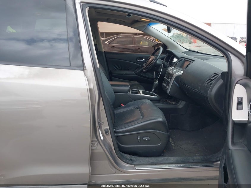 2009 Nissan Murano VIN JN8AZ18W49W208342 IAAI salvage auction — FRONT & REAR, Salvage (Texas), sold $325 on 2026-07-29 (photo 5)