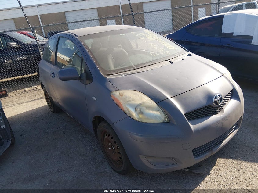 2009 Toyota Yaris VIN JTDJT903595231177 IAAI salvage auction — NORMAL WEAR, Clear - Public Restricted (Oklahoma), sold $125 on 2026-07-29 (photo 1)