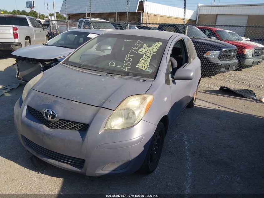 2009 Toyota Yaris VIN JTDJT903595231177 IAAI salvage auction — NORMAL WEAR, Clear - Public Restricted (Oklahoma), sold $125 on 2026-07-29 (photo 2)