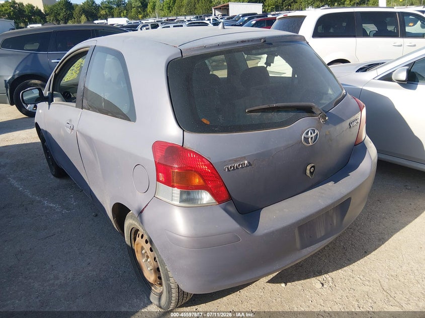 2009 Toyota Yaris VIN JTDJT903595231177 IAAI salvage auction — NORMAL WEAR, Clear - Public Restricted (Oklahoma), sold $125 on 2026-07-29 (photo 3)