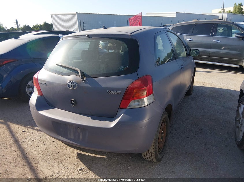 2009 Toyota Yaris VIN JTDJT903595231177 IAAI salvage auction — NORMAL WEAR, Clear - Public Restricted (Oklahoma), sold $125 on 2026-07-29 (photo 4)