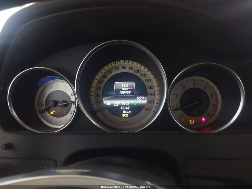 2013 Mercedes-benz C-klasse VIN WDDGF8AB8DR245325 IAAI salvage auction — NORMAL WEAR, Clear (Montana), sold $1,475 on 2026-08-13 (photo 7)