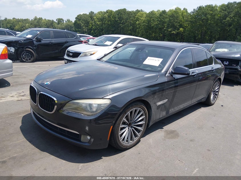2009 BMW 7 series VIN WBAKA835X9CY34877 IAAI salvage auction — NORMAL WEAR, Clear (North Carolina), sold $1,500 on 2026-07-15 (photo 2)