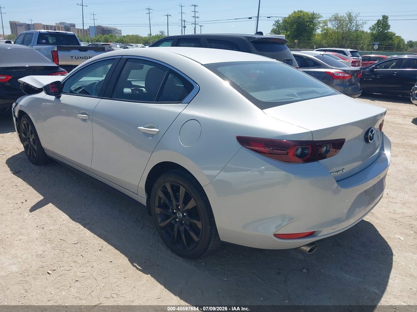 2025 Mazda 3 VIN JM1BPABM2S1775262 IAAI salvage auction — FRONT END, Enterprise Vehicles Clear Only (Texas), sold $8,300 on 2026-07-13 (photo 3)