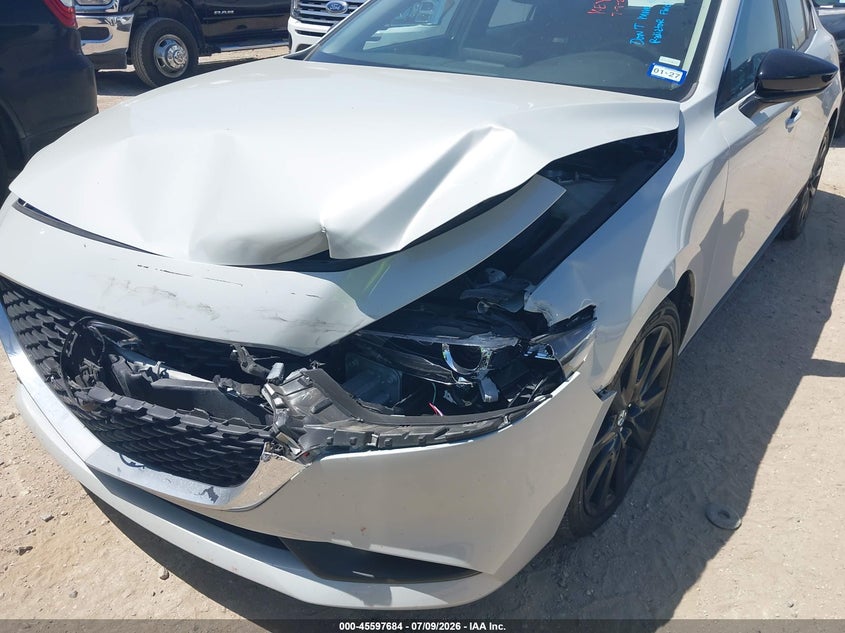 2025 Mazda 3 VIN JM1BPABM2S1775262 IAAI salvage auction — FRONT END, Enterprise Vehicles Clear Only (Texas), sold $8,300 on 2026-07-13 (photo 6)