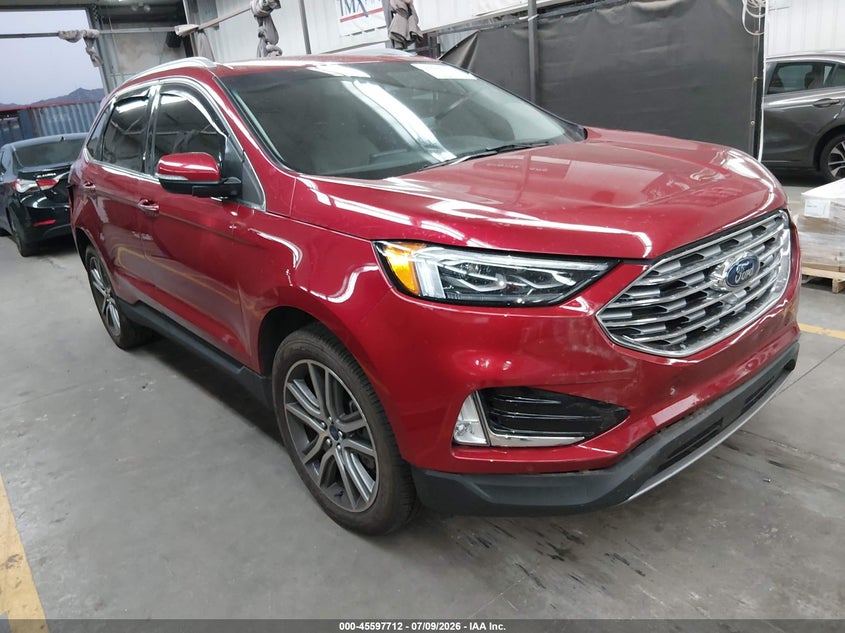 2022 Ford Edge VIN 2FMPK4K90NBA35330 — IAAI salvage auction photo