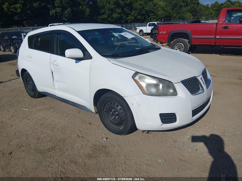 2009 Pontiac Vibe VIN 5Y2SP67059Z444562 IAAI salvage auction — NORMAL WEAR, Clear (Tennessee), sold $300 on 2026-07-15 (photo 1)