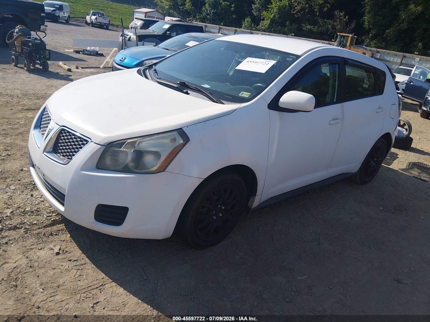 2009 Pontiac Vibe VIN 5Y2SP67059Z444562 IAAI salvage auction — NORMAL WEAR, Clear (Tennessee), sold $300 on 2026-07-15 (photo 2)