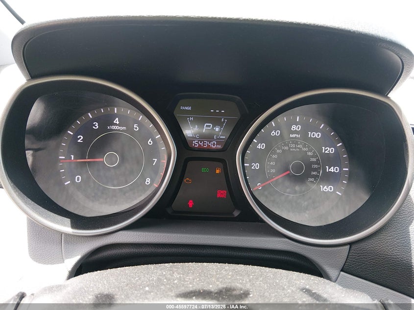 2016 Hyundai Elantra VIN 5NPDH4AE7GH725023 IAAI salvage auction — NORMAL WEAR, Clear (Tennessee), sold $1,675 on 2026-07-24 (photo 7)