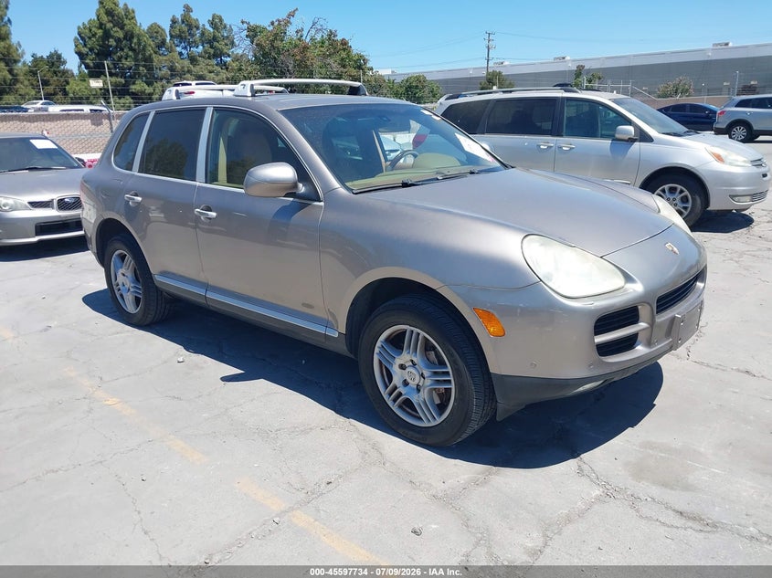 2004 Porsche Cayenne VIN WP1AB29P74LA66235 IAAI salvage auction — REAR END, Salvage Title - Dealer (California), sold $200 on 2026-07-29 (photo 1)