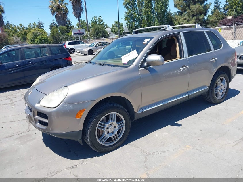 2004 Porsche Cayenne VIN WP1AB29P74LA66235 IAAI salvage auction — REAR END, Salvage Title - Dealer (California), sold $200 on 2026-07-29 (photo 2)