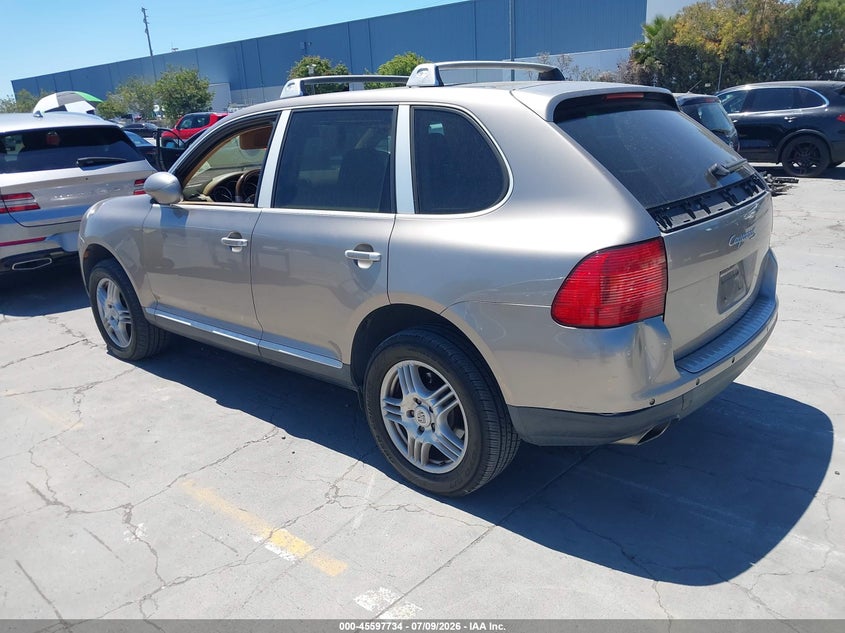 2004 Porsche Cayenne VIN WP1AB29P74LA66235 IAAI salvage auction — REAR END, Salvage Title - Dealer (California), sold $200 on 2026-07-29 (photo 3)
