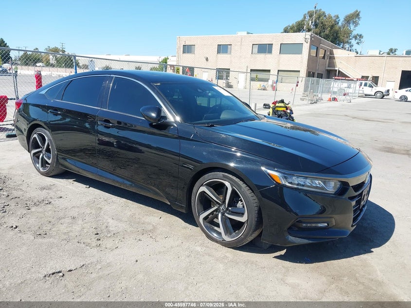 2018 Honda Accord VIN 1HGCV2F35JA034542 IAAI salvage auction — BIOHAZARD/CHEMICAL, Salvage (California), sold $7,650 on 2026-10-12 (photo 1)