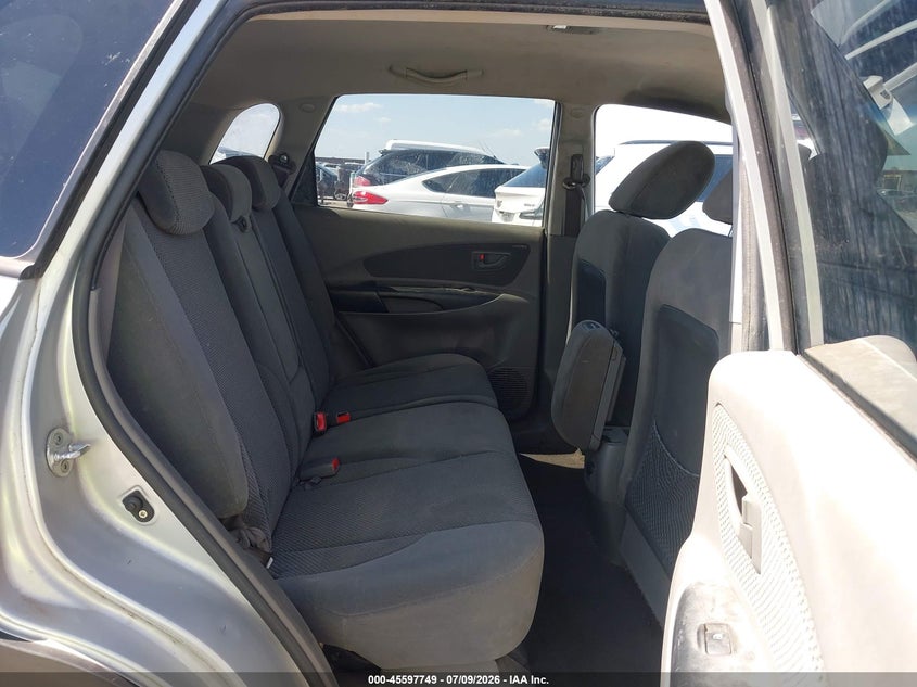 2009 Hyundai Tucson VIN KM8JN12D29U113669 IAAI salvage auction — NORMAL WEAR, Clear (Texas), sold $250 on 2026-07-30 (photo 8)