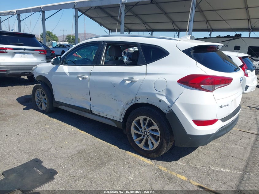 2018 Hyundai Tucson VIN KM8J33A47JU646219 IAAI salvage auction — LEFT & RIGHT, Salvage (California), sold $1,450 on 2026-07-28 (photo 3)