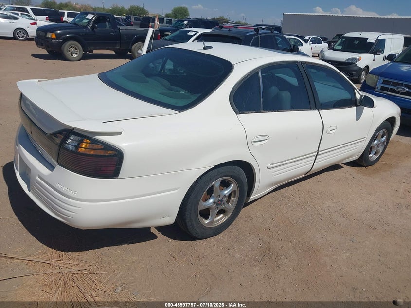 2005 Pontiac Bonneville VIN 1G2HX54K25U105361 IAAI salvage auction — MECHANICAL, Clear-Dealer Only (Arizona), sold $125 on 2026-07-23 (photo 4)