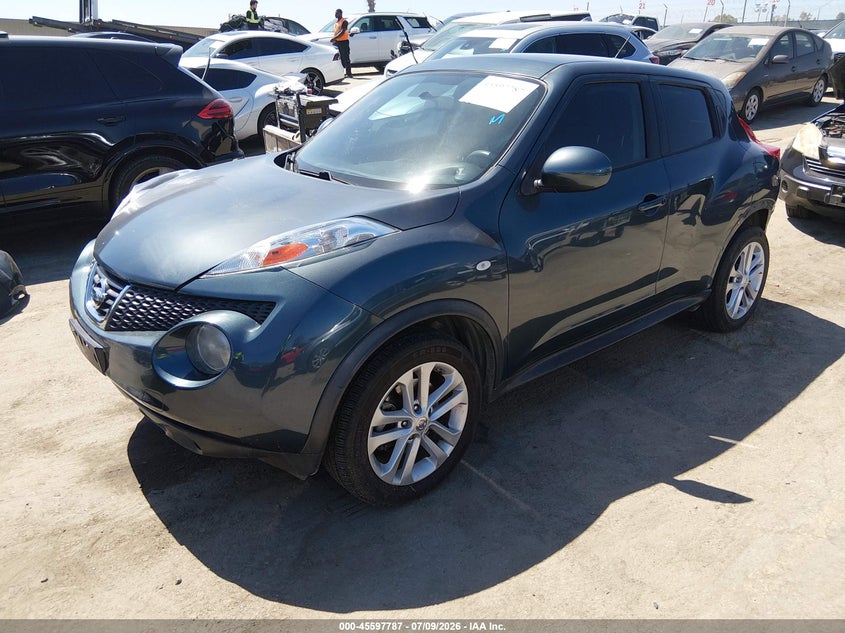 2013 Nissan Juke VIN JN8AF5MR2DT225232 IAAI salvage auction — REAR END, Salvage Title, sold $1,450 on 2026-07-29 (photo 2)