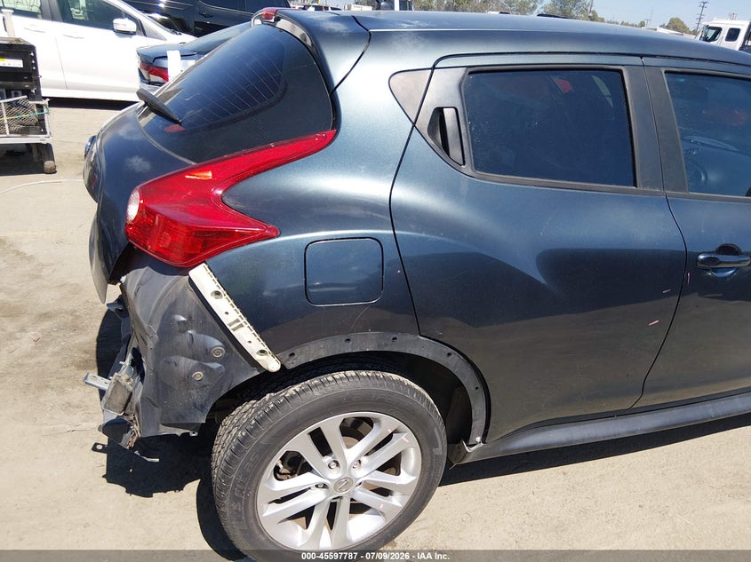 2013 Nissan Juke VIN JN8AF5MR2DT225232 IAAI salvage auction — REAR END, Salvage Title, sold $1,450 on 2026-07-29 (photo 6)