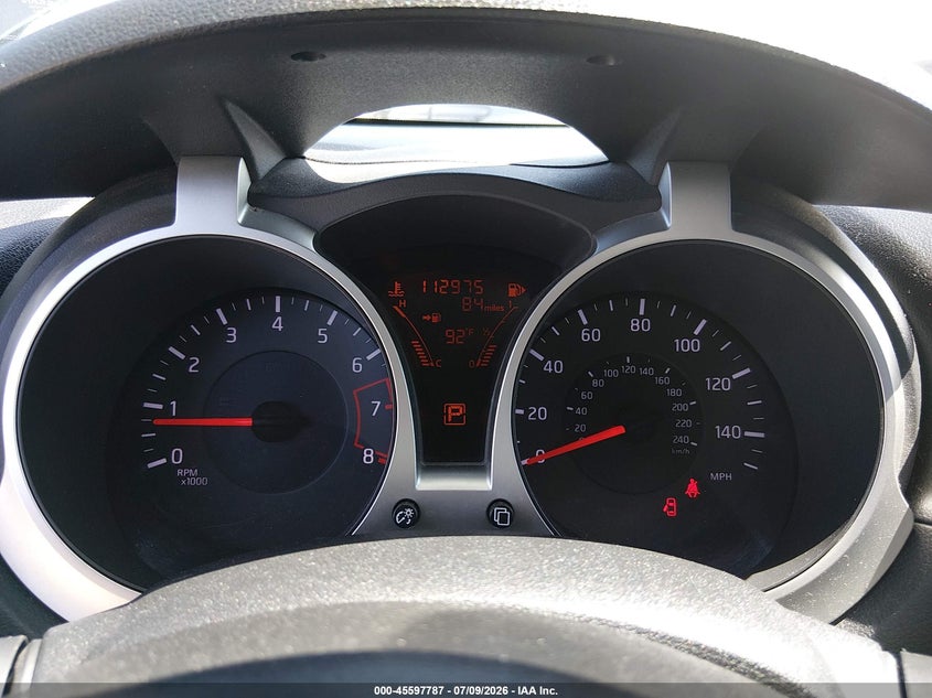 2013 Nissan Juke VIN JN8AF5MR2DT225232 IAAI salvage auction — REAR END, Salvage Title, sold $1,450 on 2026-07-29 (photo 7)