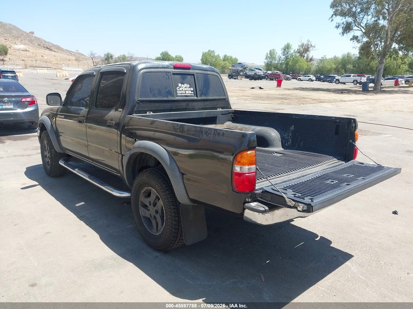 2002 Toyota Tacoma VIN 5TEGM92N52Z069382 IAAI salvage auction — NORMAL WEAR, Clear - Dealer Only (California), sold $2,450 on 2026-07-28 (photo 3)
