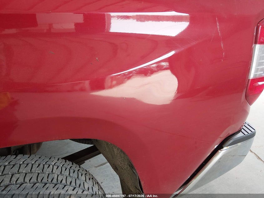 2016 Toyota Tundra VIN 5TFUW5F11GX497820 IAAI salvage auction — RIGHT FRONT, Clear (Wisconsin), sold $6,100 on 2026-07-29 (photo 6)