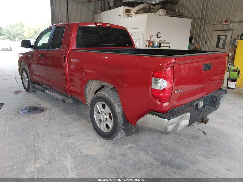 2016 Toyota Tundra VIN 5TFUW5F11GX497820 IAAI salvage auction — RIGHT FRONT, Clear (Wisconsin), sold $6,100 on 2026-07-29 (photo 3)
