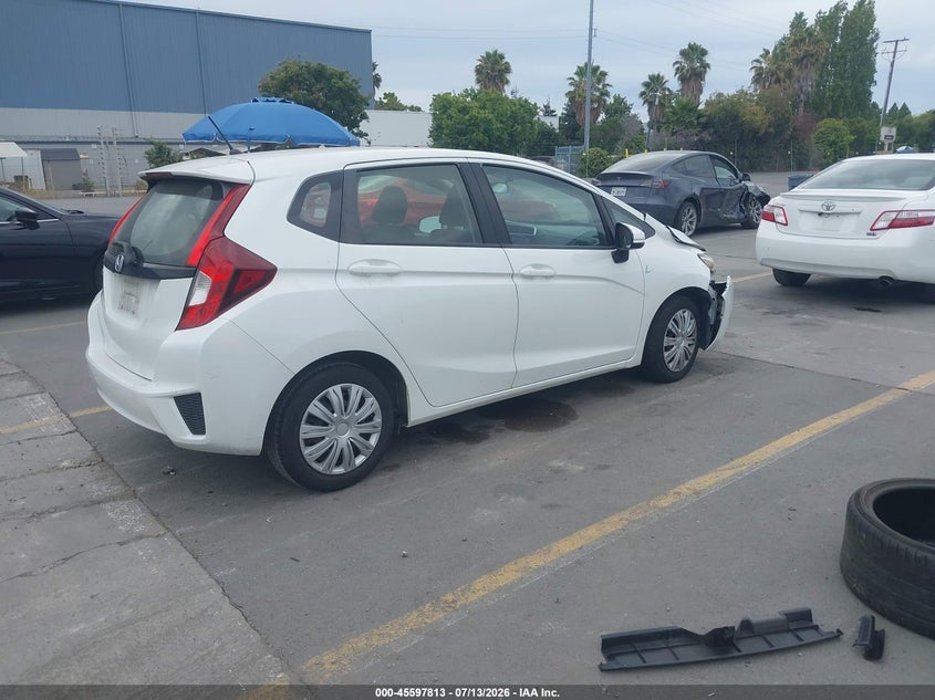 2017 Honda Fit VIN JHMGK5H54HS000359 IAAI salvage auction — FRONT END, Salvage Title, sold $2,850 on 2026-07-29 (photo 4)