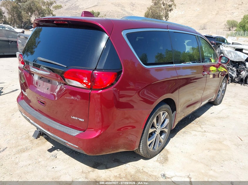 2017 Chrysler Pacifica VIN 2C4RC1GG7HR599665 IAAI salvage auction — TRANSMISSION, Wait Title, sold $2,400 on 2026-08-19 (photo 4)