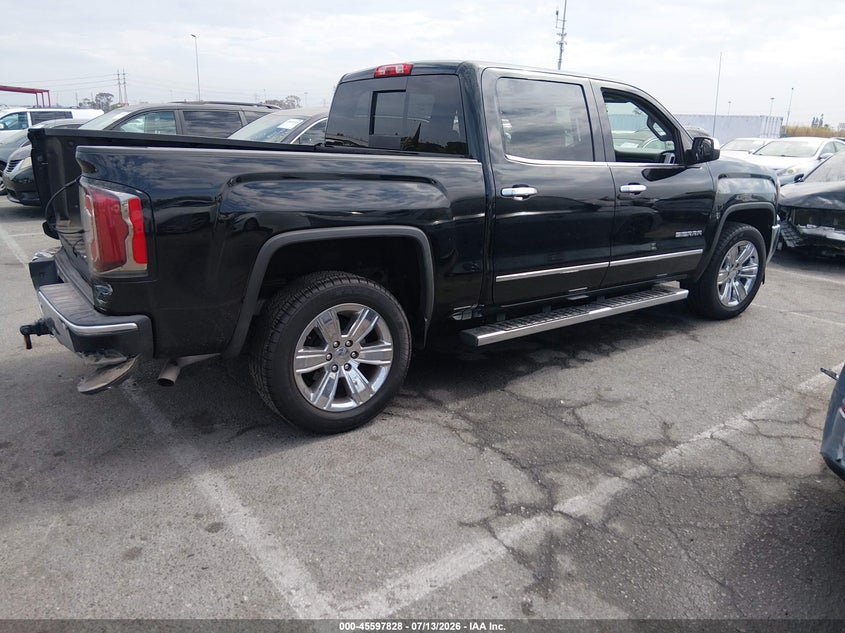 2018 Gmc SIERRA VIN 3GTP1NEC1JG278687 IAAI salvage auction — LEFT REAR, Salvage (California), sold $8,150 on 2026-07-30 (photo 4)