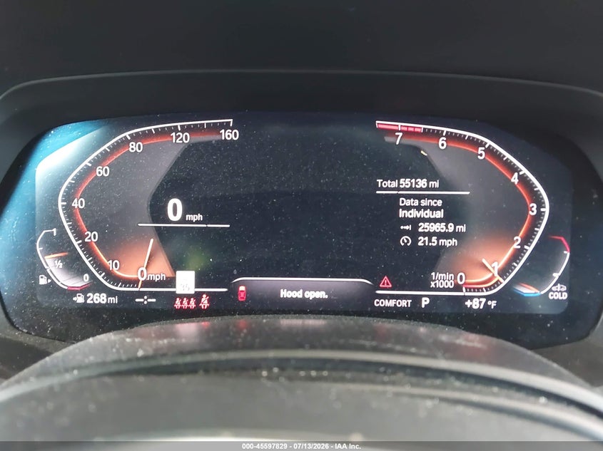 2019 BMW X5 VIN 5UXCR6C54KLK87761 IAAI salvage auction — ELECTRICAL, Salvage Title, sold $20,300 on 2026-07-29 (photo 7)