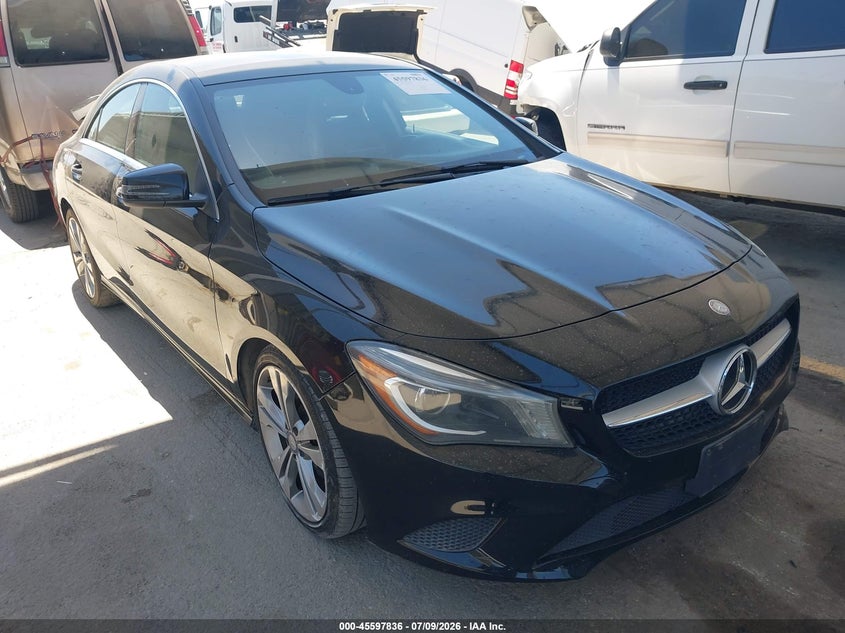 2014 Mercedes-benz VIN WDDSJ4EB0EN026623 IAAI salvage auction — LEFT REAR, Wait Title, sold $2,475 on 2026-08-12 (photo 1)