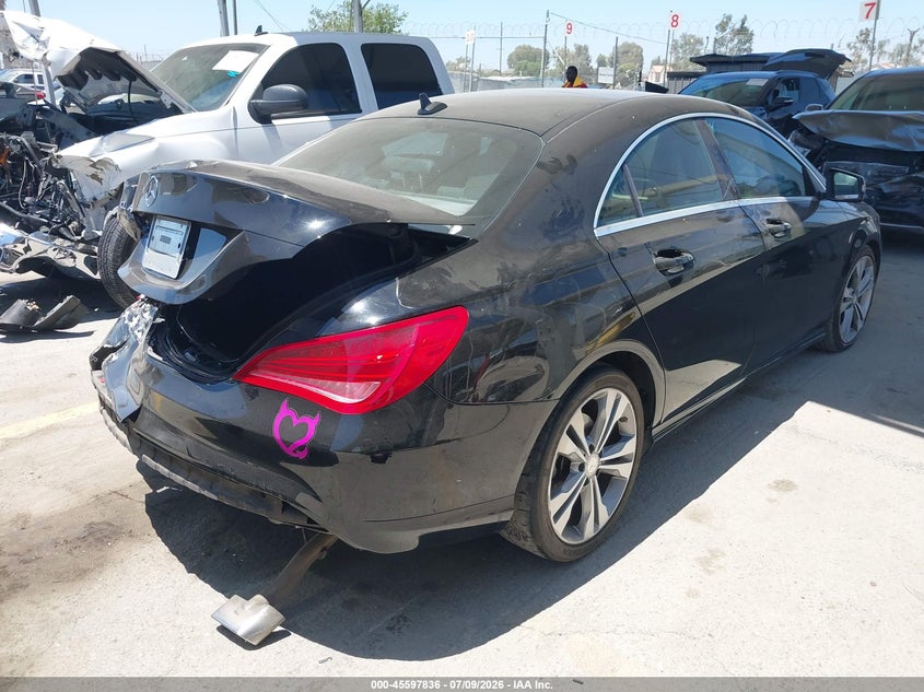 2014 Mercedes-benz VIN WDDSJ4EB0EN026623 IAAI salvage auction — LEFT REAR, Wait Title, sold $2,475 on 2026-08-12 (photo 4)