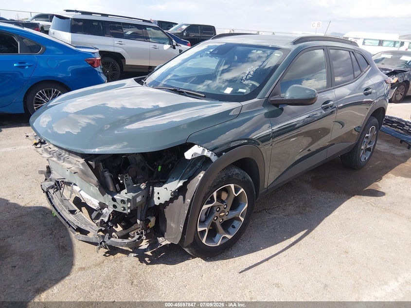 2025 Chevrolet Trax VIN KL77LHEPXSC205009 IAAI salvage auction — FRONT END, Enterprise Vehicles Clear Only (California), sold $4,500 on 2026-07-29 (photo 2)