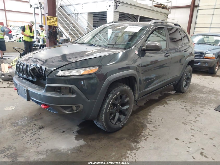 2018 Jeep Cherokee VIN 1C4PJMBB7JD580181 IAAI salvage auction — FRONT END, Salvage Title, sold $4,350 on 2026-08-20 (photo 2)