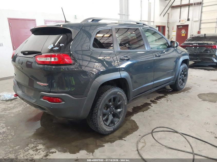 2018 Jeep Cherokee VIN 1C4PJMBB7JD580181 IAAI salvage auction — FRONT END, Salvage Title, sold $4,350 on 2026-08-20 (photo 4)