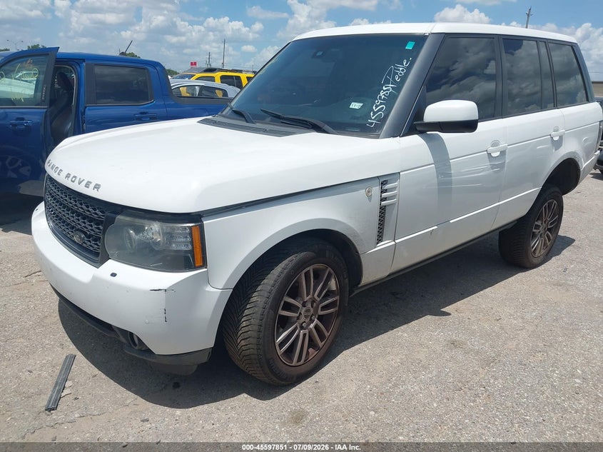 2012 Land rover RANGE ROVER VIN SALME1D43CA390234 IAAI salvage auction — NORMAL WEAR, Original (Texas), sold $650 on 2026-07-22 (photo 2)