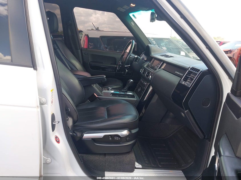 2012 Land rover RANGE ROVER VIN SALME1D43CA390234 IAAI salvage auction — NORMAL WEAR, Original (Texas), sold $650 on 2026-07-22 (photo 5)