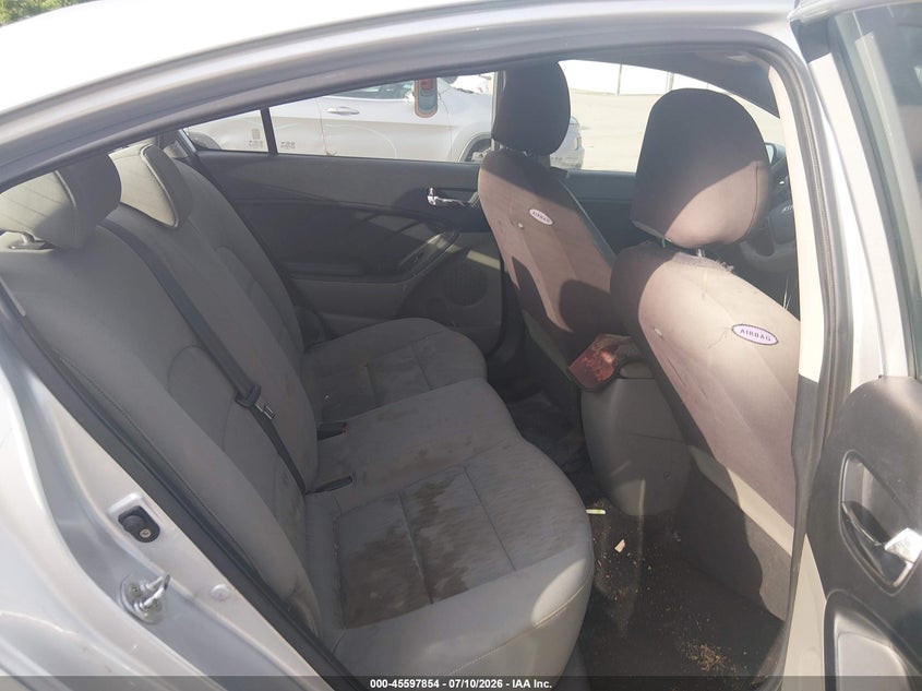 2014 Kia Forte VIN KNAFK4A60E5175869 IAAI salvage auction — NORMAL WEAR, Original (Texas), sold $1,050 on 2026-07-17 (photo 8)