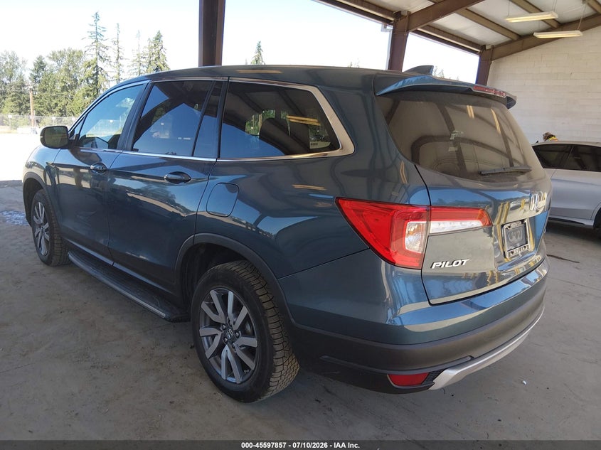 2020 Honda Pilot VIN 5FNYF6H55LB068157 IAAI salvage auction — RIGHT FRONT, Bill Of Sale (Washington), sold $7,100 on 2026-07-29 (photo 3)