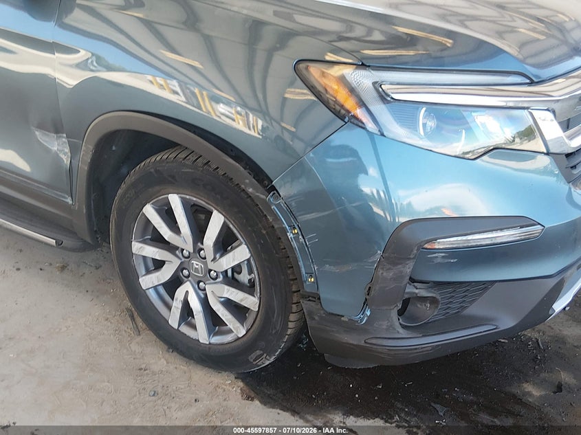 2020 Honda Pilot VIN 5FNYF6H55LB068157 IAAI salvage auction — RIGHT FRONT, Bill Of Sale (Washington), sold $7,100 on 2026-07-29 (photo 6)
