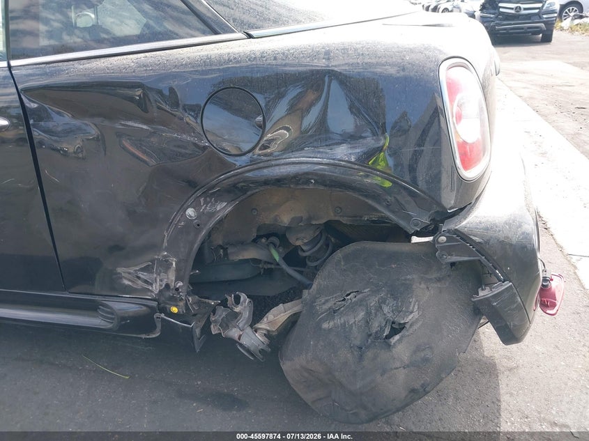 2012 Mini Cooper VIN WMWSX5C5XCT141554 IAAI salvage auction — LEFT & RIGHT, Salvage Title, sold $1,125 on 2026-08-19 (photo 6)